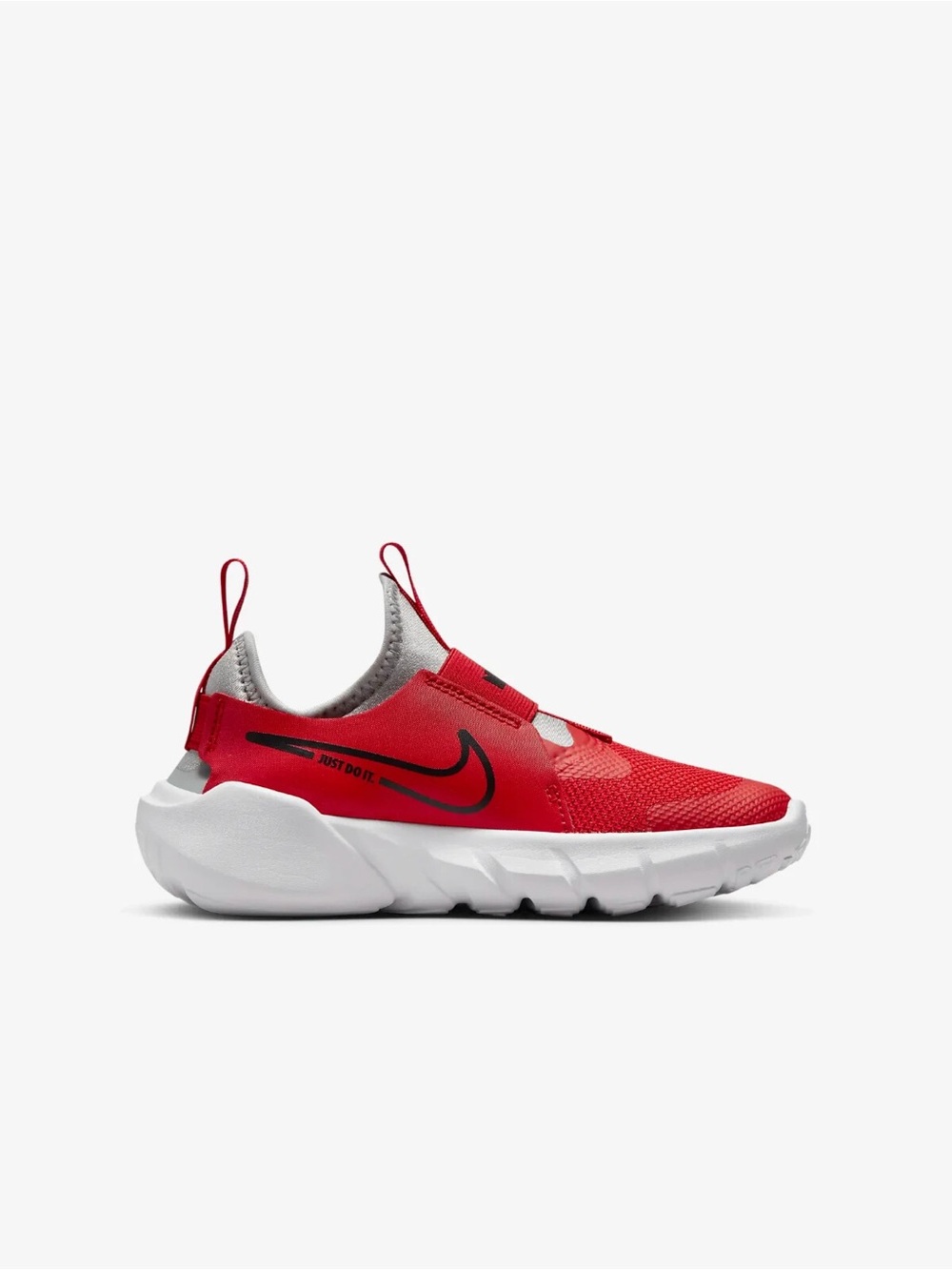 Nike Flex Runner Slip-On Youth Size 6Y - Red/White/Black